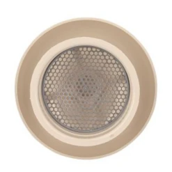 Chapeau De Ventilation Rond Nicoll - Diamètre 164,5 Mm - Sortie 100 Mm - Avec Moustiquaire - PVC Anti-UV - Sable -Célèbre Outillage Magasin 3 1