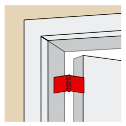 Charnière à Souder Acier 5 Nœuds Pour Porte En Métal - 12 X 50 X 50 Mm -Célèbre Outillage Magasin 5noeuds2 1