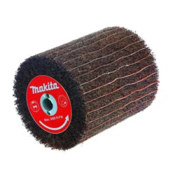 Brosse Texture Abrasive Et Lamelles Papier Makita P-18057
