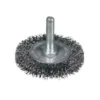 Brosse Circulaire Abrasive Tige 6 Mm Diamètre 75 Mm Fil Acier Ondulé 2 Brosse Circulaire Abrasive Tige 6 Mm Diamètre 75 Mm Fil Acier Ondulé -Célèbre Outillage Magasin brosse circulaire abrasive sur tige 6mm