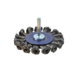 Brosse Circulaire Abrasive Tige 6mm Osborn Diamètre 70mm Fil Tressé Inox