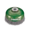 Brosse Coupelle Abrasive écrou M14 X 2.0 80mm Fil Acier Inoxydable