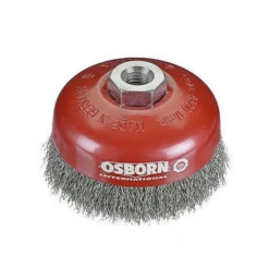 Brosse Coupelle Abrasive écrou M14 X 2.0 Osborn Diamètre 80 Mm Fil Acier