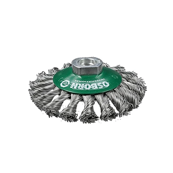 Brosse Conique Abrasive écrou M14 X 2.0 100 Mm Mèches Acier Inoxydable 3 Brosse Conique Abrasive écrou M14 X 2.0 100 Mm Mèches Acier Inoxydable