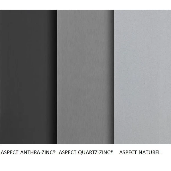 Rouleau De Zinc En Bande VMZINC Quartz-Zinc - ép. 0,70 MM - 0,50 M - Prix Au ML 4 Rouleau De Zinc En Bande VMZINC Quartz-Zinc - ép. 0,70 MM - 0,50 M - Prix Au ML – Image 2