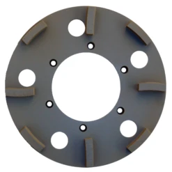 DIAM Plateau Ponceuse Sol Diamètre 235x100 Mm 8 Segments PN235-B08