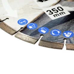 Disque Diamant Pro Pour Matériaux Durs Ø 350 Mm -Célèbre Outillage Magasin disque 350mm obra