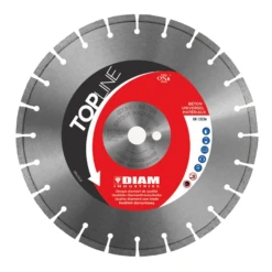 Disque Diamant Scie Table Ø350mm X 25,4 Mm Béton Briques Diam Industries