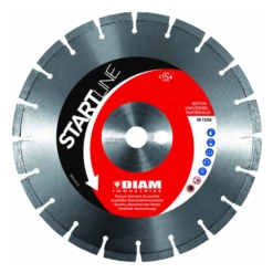 Disque Diamant Segmenté Béton Matériaux Ø 450 Mm Alésage 25,4 Mm