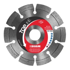 Disque Diamant Rainures Béton Matériaux Durs Ø150mm X 22,23 Mm