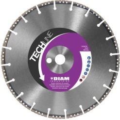 Disque Diamant TechLine RS60 Acier Fonte PVC Ø350x20 Mm Diam Industries