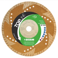 Disque Diamant Granit Béton Tuile Ø125 Mm X 22,23 Mm TS80125