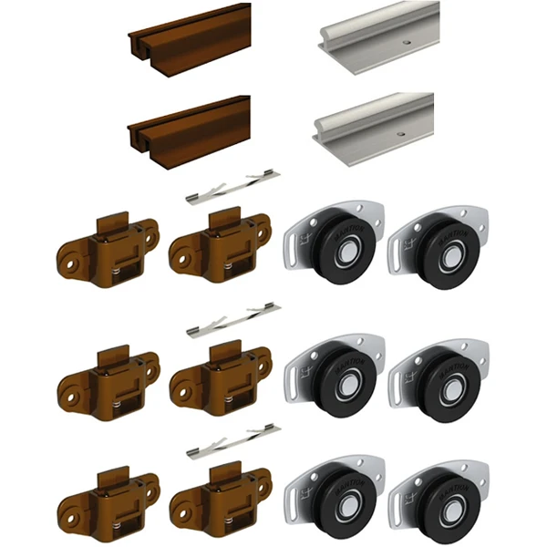 Ensemble Porte Coulissante De Placard Mantion Pico 60 - 3 Mètres 4 Ensemble Porte Coulissante De Placard Mantion Pico 60 - 3 Mètres – Image 2