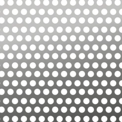 Feuille De Zinc Perforée Pour Bardage VMZINC Naturel - 1,00x2,00 MM - épaisseur 0,8 MM