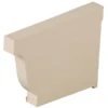 Fond De Gouttière Droit Nicoll FD30 Pour Gouttière LG30 - Sable