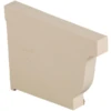 Fond De Gouttière Gauche Nicoll FG30 Pour Gouttière LG30 - Sable -Célèbre Outillage Magasin fond gauche sable