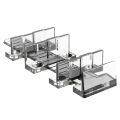 Guide Bas Universel Réglable Mantion En Polycarbonate Pour 2 Portes