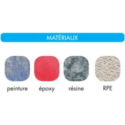 Plateau Polycristallin RPE Peinture époxy Résine PC180 Ø180mm 22,23mm