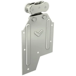 Monture De Fixation Sur Plat Mantion Pour Rail 62x55 - Lot De 2