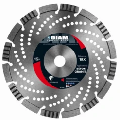 Disque Diamant Crénelé Granit Béton TRX300 Ø300mm X 25,4mm