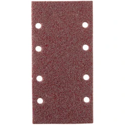 Patin Auto-agrippant 93 X 185 Mm Sidamo Grain 120 8 Trous - Lot De 5