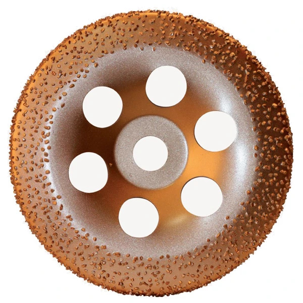 Plateau Diamant Plat Multi-matériaux - Ø125 Mm - Alésage 22,23mm - Grain 14 - Carbure Tungstène 3 Plateau Diamant Plat Multi-matériaux - Ø125 Mm - Alésage 22,23mm - Grain 14 - Carbure Tungstène