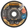 Disque à Tronçonner Inox XT100 Rhodius 125 X 1.0 X 22.23 Mm 210222 -Célèbre Outillage Magasin rhodius