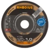 Disque à Tronçonner Acier Inox XT38 Rhodius 125 X 1.0 X 22.23 Mm 204621 -Célèbre Outillage Magasin rhodius 12