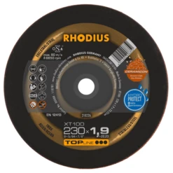 Disque à Tronçonner Inox XT100 Rhodius 230 X 1.9 X 22.23 Mm 210226