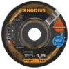 Disque à Tronçonner Inox XT100 Rhodius 125 X 1.5 X 22.23 Mm 210223 -Célèbre Outillage Magasin rhodius 4