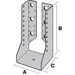 Sabot Ailes Intérieures SAI Largeur 64 Mm Hauteur 158 Mm SAI380/64/2 13 Sabot Ailes Intérieures SAI Largeur 64 Mm Hauteur 158 Mm SAI380/64/2 -Célèbre Outillage Magasin sai500 jpg