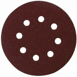 Makita Disque Velcro 8 Trous Diamètre 125 Mm Grain 40 Lot De 10