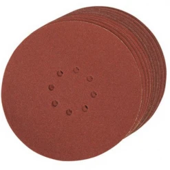 Lot 10 Abrasifs Diamètre 215mm Grain 180 Scheppach 5903802705