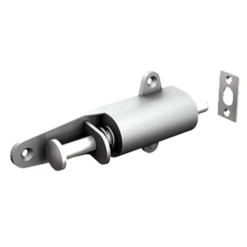 Verrou De Volet Métal Nickelé Brossé Avec Gâche : Mantion 1313