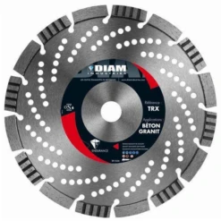 Disque Diamant Crénelé Granit Béton TRX300 Ø300mm X 25,4mm 8 Disque Diamant Crénelé Granit Béton TRX300 Ø300mm X 25,4mm -Célèbre Outillage Magasin trx 300 diam industries